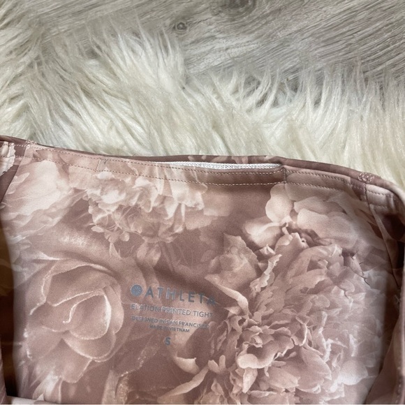 Athleta Elation Rose Floral‎ Printed Tight Pant Leggings - Picture 3 of 8